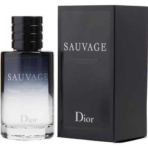 sauvage aftershave for men.